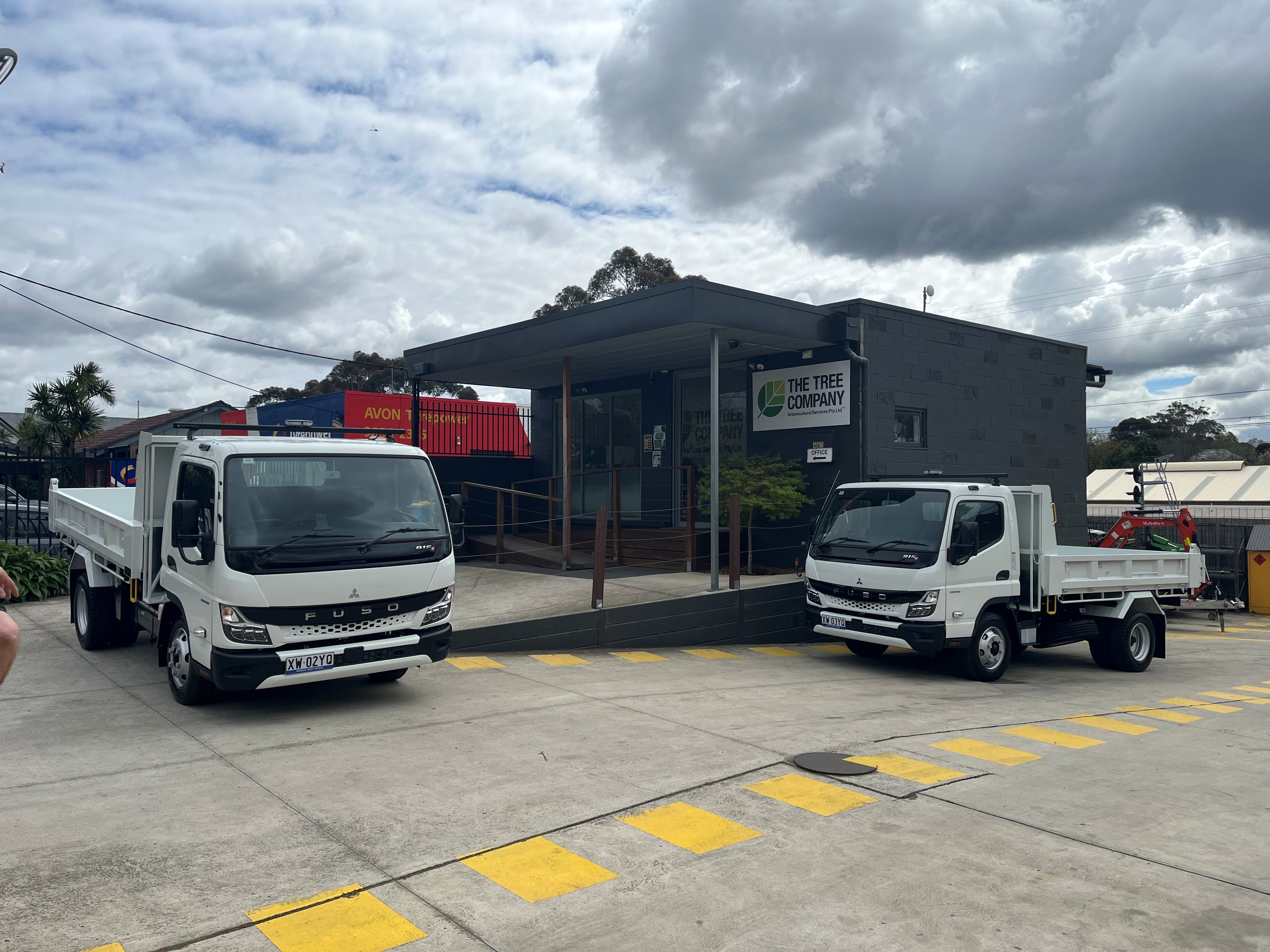 FUSO Delivery to The Tree Company!